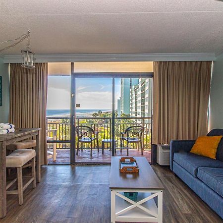 Oversized Ocean View Queen Suite With Beautiful Fireplace And Accents - Sleeps 4 Guests! Миртъл Бийч Екстериор снимка